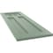 Ekena Millwork True Fit PVC San Antonio Mission Style Fixed Mount Shutters, Track Green, 18W x 32H, PR TFP001ST18X032TG - alternate 7